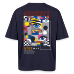 Shennong, Augen, 1st | Breezy, Oversized Unisex T-Shirt - Navy
