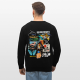 Nüwa, Wandern, 1st | Roller, Unisex Bio-Sweatshirt - Schwarz