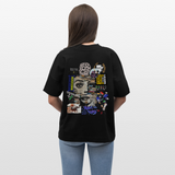 Tianlong, Gesicht, 1st | Blaster, Oversize Bio T-Shirt, Unisex - Schwarz