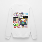 Orvathar, Fernseher, 1st | Roller, Unisex Bio-Sweatshirt - Weiß