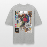 Altairon, Mädchen, 1st | Blaster, Oversize Bio T-Shirt, Unisex - Grau meliert