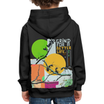 Draganis, Ameisen, 1st | Kinder Hoodie - Schwarz