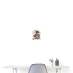 Zarethor, Kamera, 1st | Poster 20x30 cm - Weiß