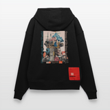 Zephiron, Schloss, 1st | Heavyweight Oversized Bio Hoodie, Unisex - SOLID BLACK