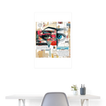 Marsyros, Augen, 1st | Poster 60x90 cm - Weiß