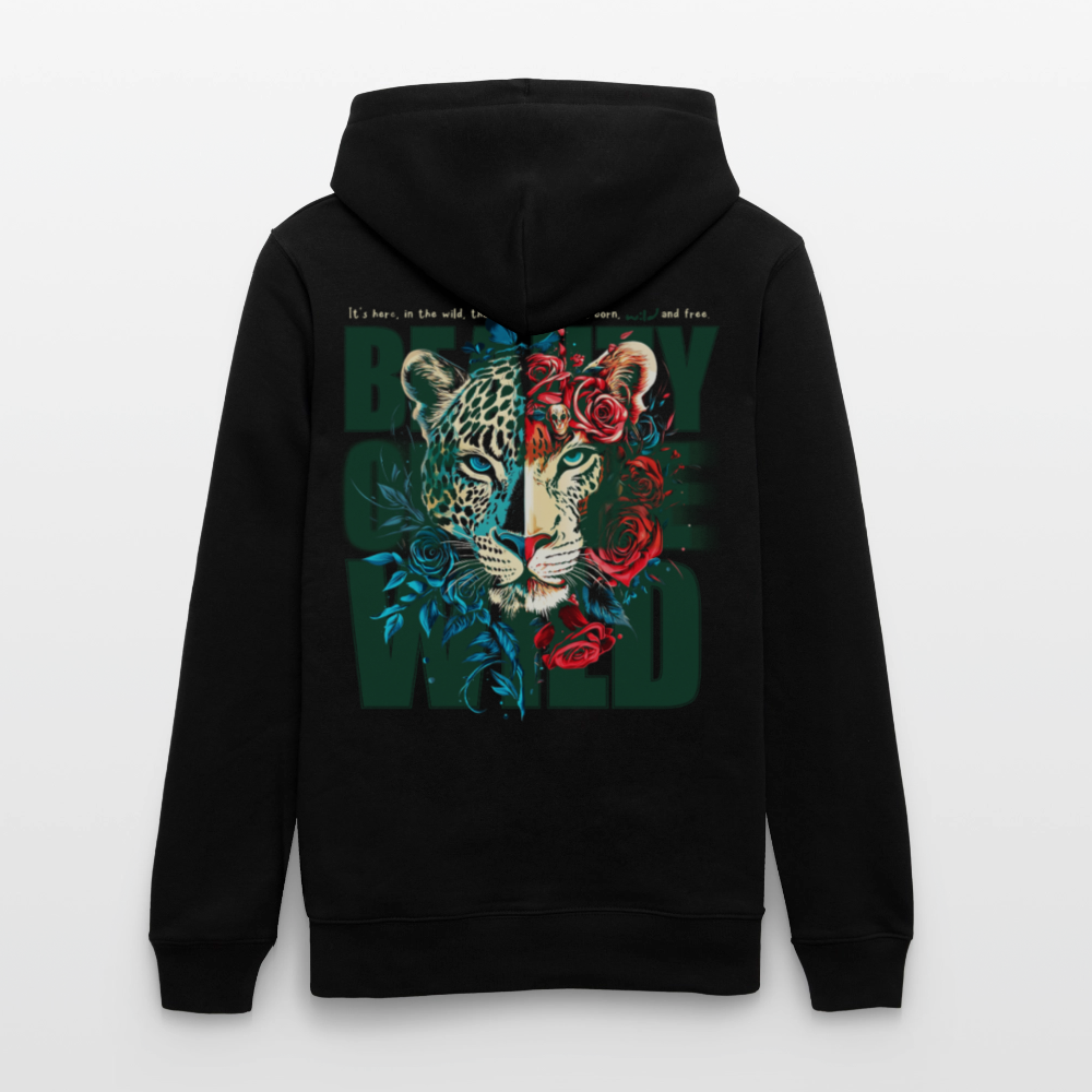 Irise, Leopard, 1st | Cruiser, Unisex Bio-Hoodie - Schwarz