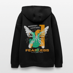 Azazîl, Schmetterling, 1st | Freshhood, Oversized Unisex Hoodie - Schwarz