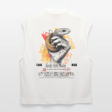 Eldamar, Schlange, 1st | Heavyweight Oversized Bio Tank Top, Unisex - OFF WHITE