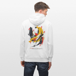 Quasaris, Banane, 1st | Cruiser, Unisex Bio-Hoodie - Weiß
