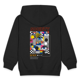 Shennong, Augen, 1st | Kinder Zip Hoodie - Schwarz