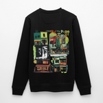 Ganesha, Geschäfte, 1st | Roller, Unisex Bio-Sweatshirt - Schwarz