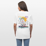 Noctharius, Malen, 1st | Essential, Relaxed Fit Unisex Bio T-Shirt - Weiß
