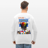 Jovareth, Astronaut, 1st | Roller, Unisex Bio-Sweatshirt - Weiß