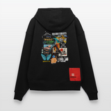 Nüwa, Wandern, 1st | Heavyweight Oversized Bio Hoodie, Unisex - SOLID BLACK