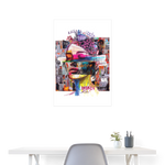 Callistara, Frau, 1st | Poster 60x90 cm - Weiß