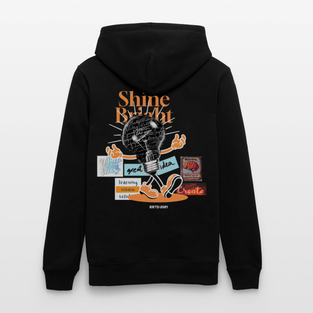 Gulperî, Glühbirne, 1st | Cruiser, Unisex Bio-Hoodie - Schwarz