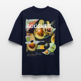 Daeva, Avocado, 1st | Blaster, Oversize Bio T-Shirt, Unisex - Navy