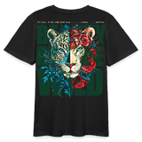 Irise, Leopard, 1st | Teenager Bio T-Shirt - Schwarz