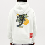 Stellara, Glühbirne, 1st | Heavyweight Oversized Bio Hoodie, Unisex - OFF WHITE