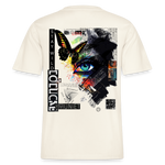 Eldorwyn, Auge, 1st | Essential, Relaxed Fit Unisex Bio T-Shirt - Naturweiß 