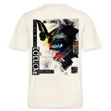 Eldorwyn, Auge, 1st | Essential, Relaxed Fit Unisex Bio T-Shirt - Naturweiß 