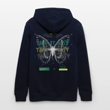 Hesinkar, Schmetterling, 1st | Cruiser, Unisex Bio-Hoodie - Navy