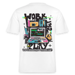 Aetherion, Laptop, 1st | Essential, Relaxed Fit Unisex Bio T-Shirt - Weiß