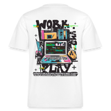 Aetherion, Laptop, 1st | Essential, Relaxed Fit Unisex Bio T-Shirt - Weiß