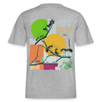 Draganis, Ameisen, 1st | Essential, Relaxed Fit Unisex Bio T-Shirt - Grau meliert