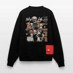 Tezcatlipoca , Hunde & Skelet, 1st | Heavyweight Oversized Bio Sweater, Unisex - SOLID BLACK