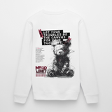 Zentharis, Bär, 1st | Roller, Unisex Bio-Sweatshirt - Weiß