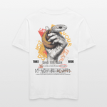 Eldamar, Schlange, 1st | Essential, Relaxed Fit Unisex Bio T-Shirt - Weiß