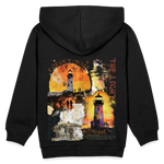 Morian, Leuchtturm, 1st | Kinder Hoodie - Schwarz