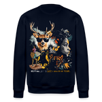 Orphean, Reh, 1st | Roller, Unisex Bio-Sweatshirt - Navy
