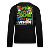 Thesean, Pinsel, 1st | Teenager Langarmshirt - Schwarz