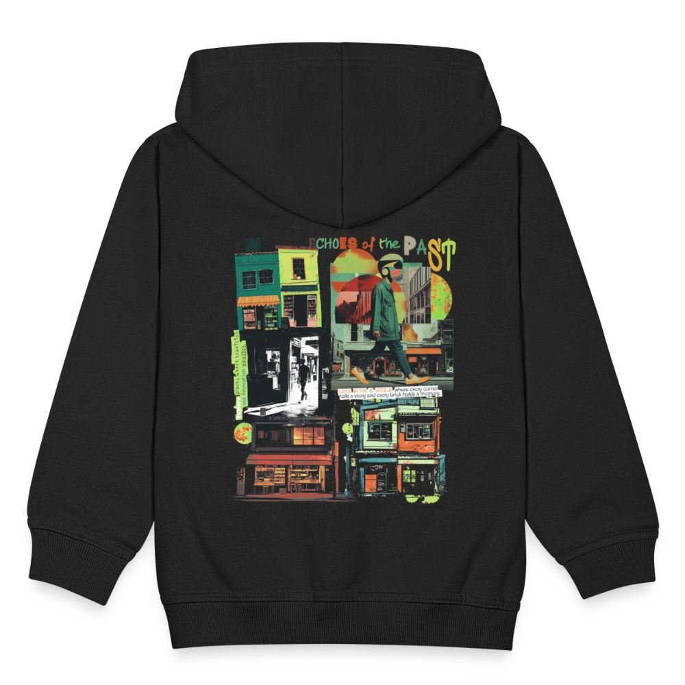 Ganesha, Geschäfte, 1st | Kinder Zip Hoodie - Schwarz