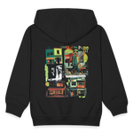 Ganesha, Geschäfte, 1st | Kinder Zip Hoodie - Schwarz