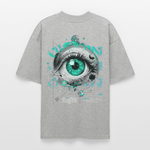 Persephone , Auge, 1st | Blaster, Oversize Bio T-Shirt, Unisex - Grau meliert