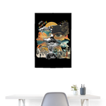 Helian, Frau, 1st | Poster 60x90 cm - Weiß