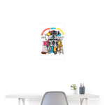 Zarethor, Kamera, 1st | Poster 40x60 cm - Weiß