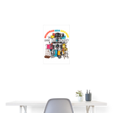 Zarethor, Kamera, 1st | Poster 40x60 cm - Weiß