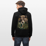 Ghadab, Bär, 1st | Cruiser, Unisex Bio-Hoodie - Schwarz