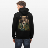 Ghadab, Bär, 1st | Cruiser, Unisex Bio-Hoodie - Schwarz