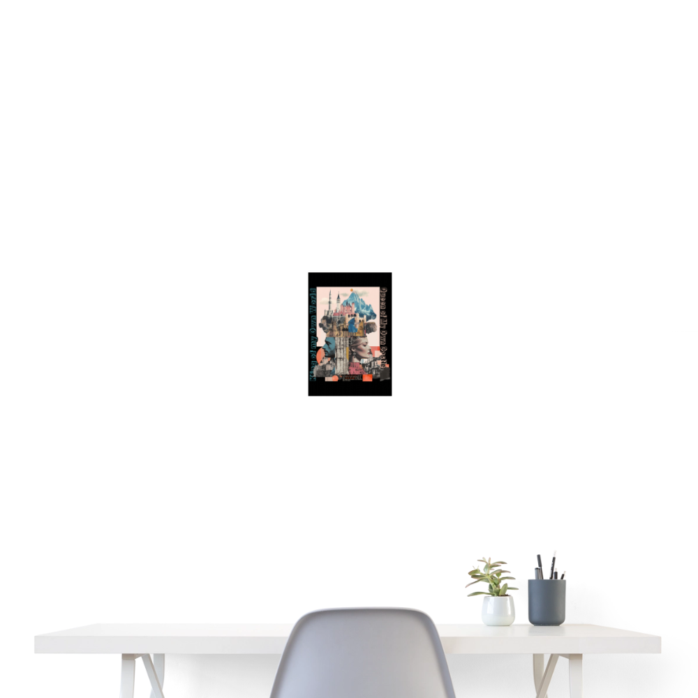 Zephiron, Schloss, 1st | Poster 20x30 cm - Weiß