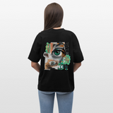 Siegfried, Augen, 1st | Blaster, Oversize Bio T-Shirt, Unisex - Schwarz