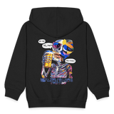 Vorthalos, Skelet, 1st | Kinder Zip Hoodie - Schwarz