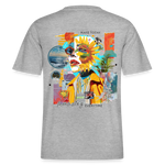 Rivandor, Fantasie, 1st | Essential, Relaxed Fit Unisex Bio T-Shirt - Grau meliert