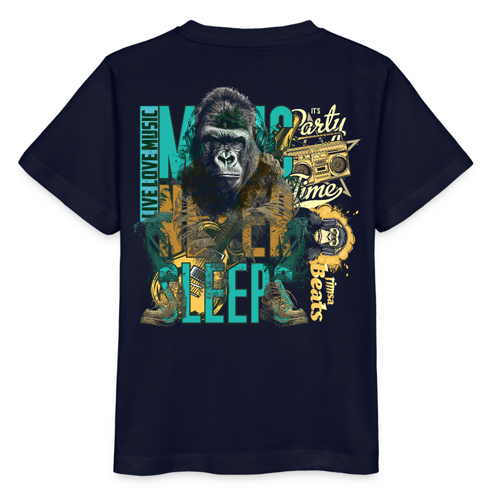 Herakles, Gorilla, 1st | Kinder Bio T-Shirt - Navy
