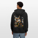 Orphean, Reh, 1st | Freshhood, Oversized Unisex Hoodie - Anthrazit