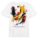 Quasaris, Banane, 1st | Teenager Bio T-Shirt - Weiß